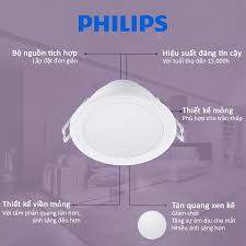 Đèn LED âm trần có nguồn tích hợp