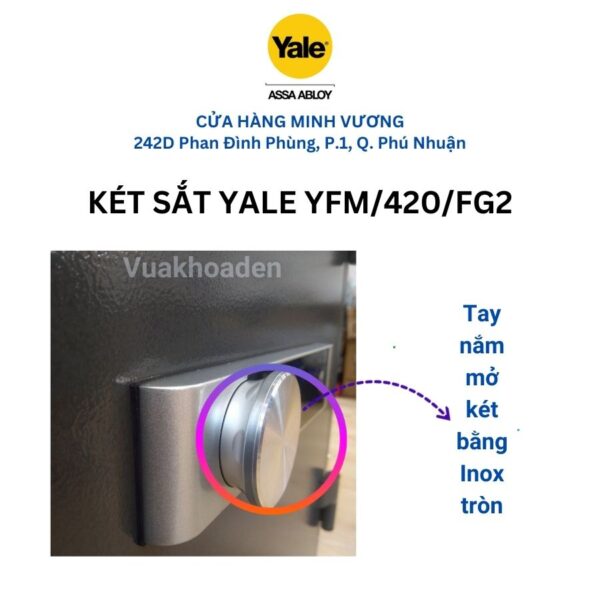 Két sắt YALE mã số YFM/420/FG2 - Hình ảnh 5